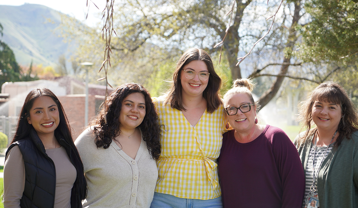 Photograph of Student Grants Center staff