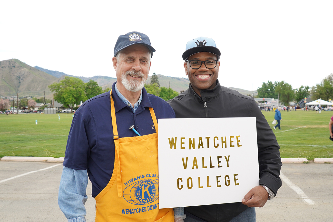 President with Professor Greg Jourdan